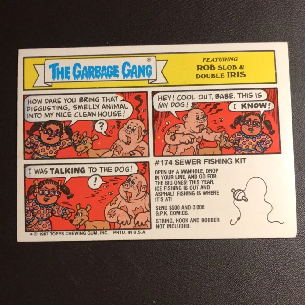 Garbage Pail Kids Sidney Kidney & Locked Dorian Topps Trading Cards Bundle